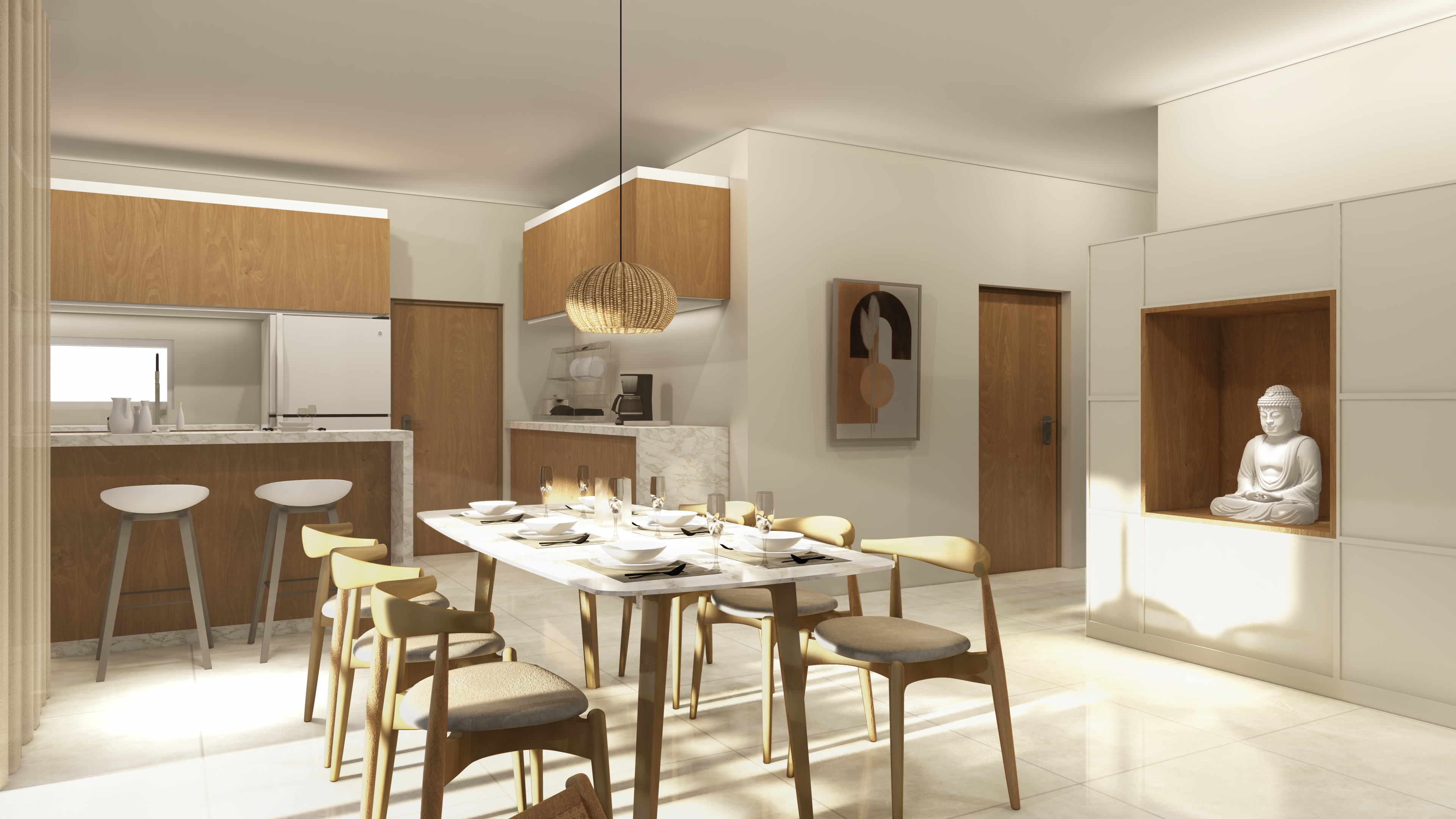 Kitchen & dining interior